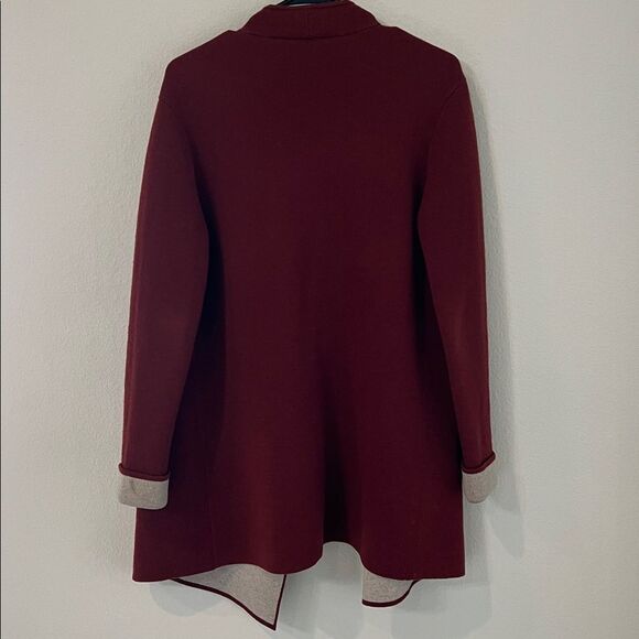 Ann Taylor Loft Cashmere Cardigan coatigan - Picture 8 of 8